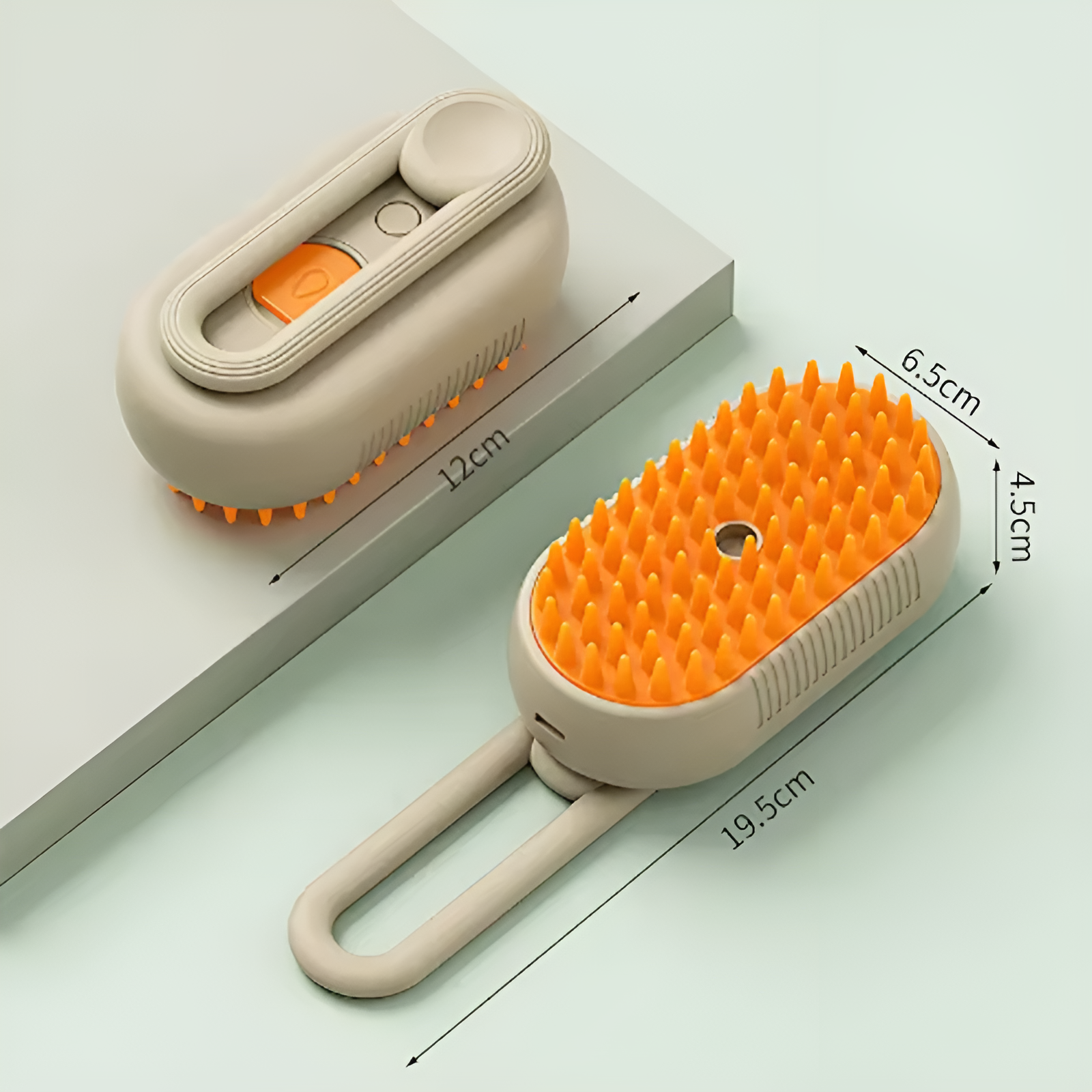 2-in-1 Mist Spray Pet Brush – Rechargeable Grooming & Massage Tool petcorner