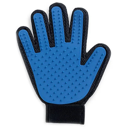 Pet Grooming Glove – Gentle Deshedding, Massage & Bathing Made Easy!