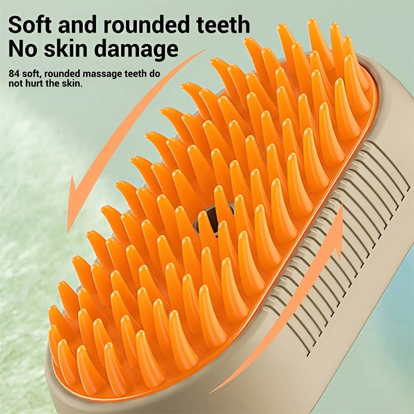 2-in-1 Mist Spray Pet Brush – Rechargeable Grooming & Massage Tool petcorner