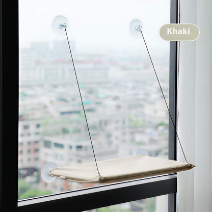 Cozy Cat Window Hammock – Space-Saving Spot for Curious Cats